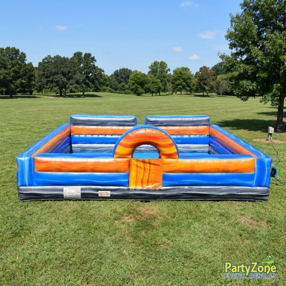 Inflatable Foam Pit Marble Foam Pit rental for Chalmette LA parties and St. Bernard Parish events